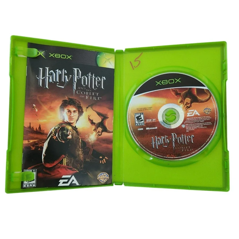 Xbox‎ - Harry Potter and the Goblet of Fire Game